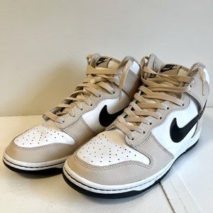 Nike dunks white sanddrift size 10